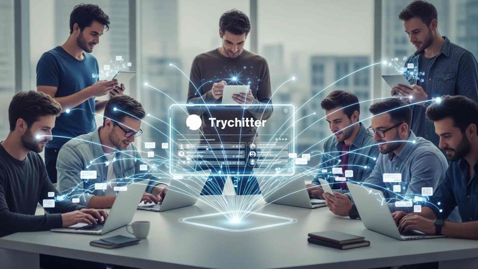 How Trychitter's Technology Connects People
