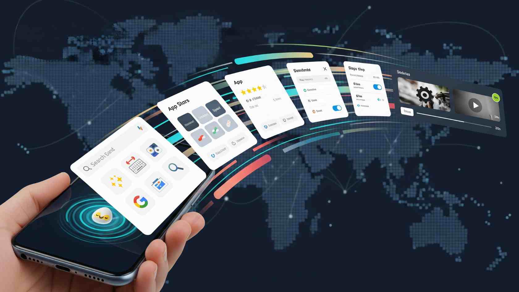 Exploring the Viral Features From Google Tricks to App Reviews