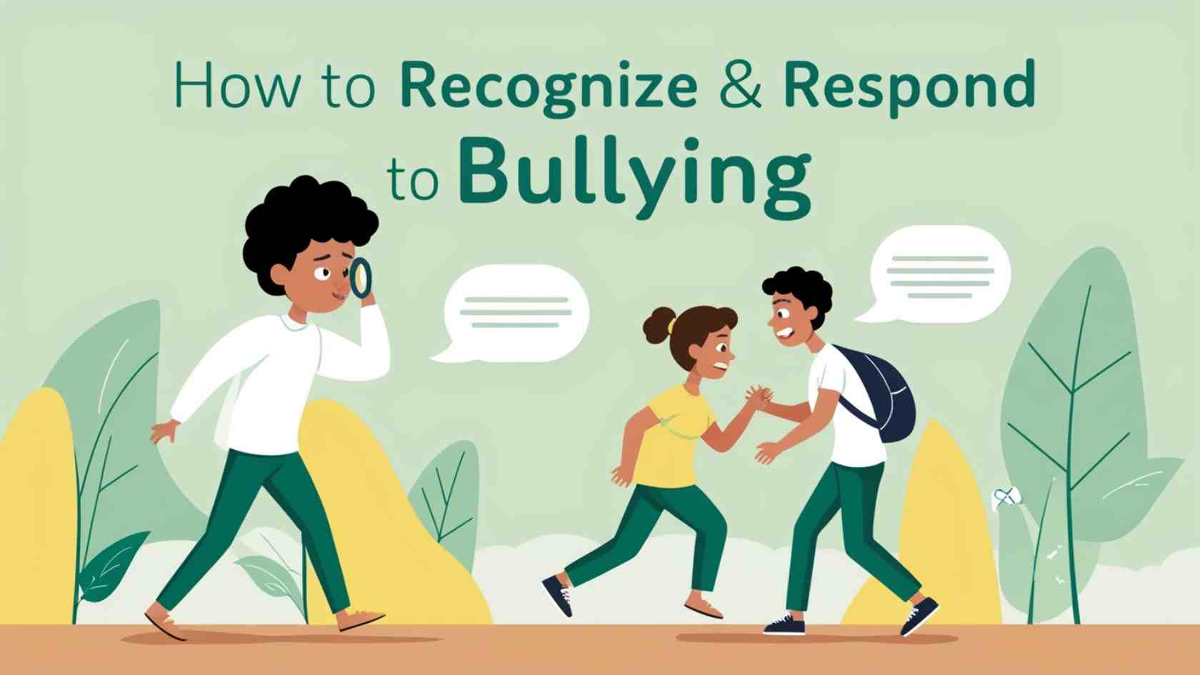 How to Recognize & Respond to Bullying